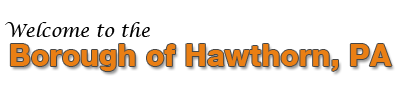 Hawthorn Borough, Pennsylvania Logo